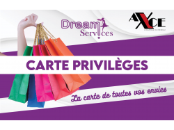 Carte Club-Privilèges DREAMSERVICES (E-Carte Instantanée)